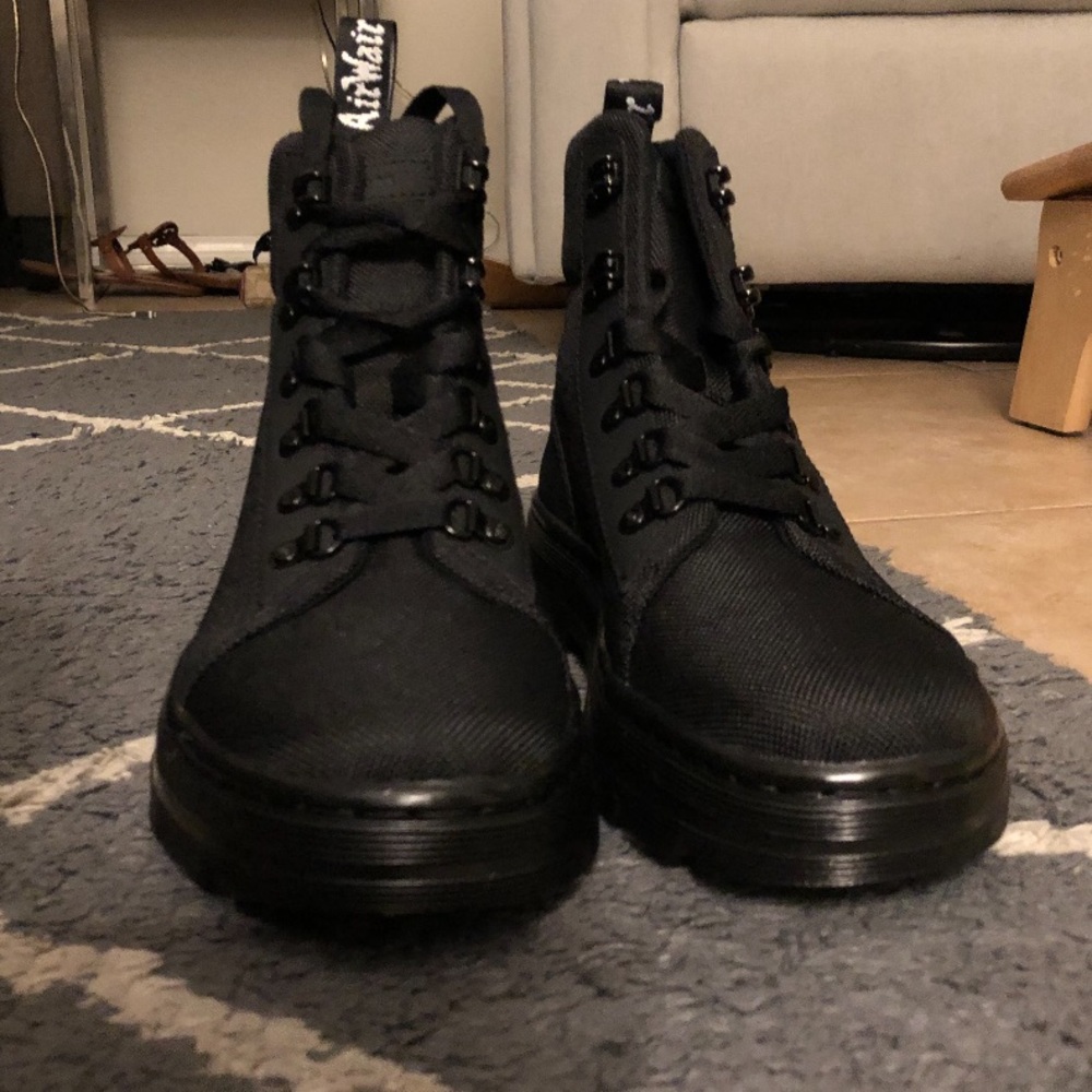 Dr.Martens combat boots Nylon material